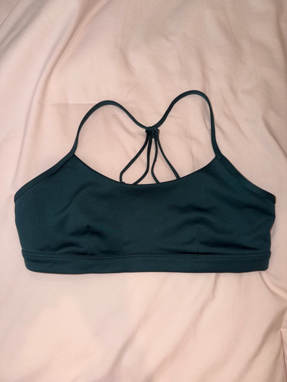 ALO Midnight Green Intrigue Bra - Size M